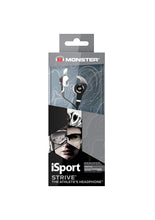 Load image into Gallery viewer, Monster iSport Strive in-Ear Headphones with Mic v3 - in-Ear with Mic - Black