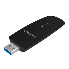 Load image into Gallery viewer, Linksys Dual-Band AC1200 Wireless USB 3.0 Adapter (WUSB6300-RM2) (Renewed)