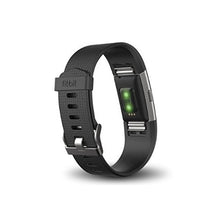 Load image into Gallery viewer, Fitbit Charge 2 Superwatch Wireless Smart Activity and Fitness Tracker + Heart Rate and Sleep Monitor Smart Wristband, Black, Large (6.7-8.1 in) (Non-Retail Packaging)