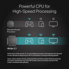 Load image into Gallery viewer, TP-Link Archer AC1750 Smart WiFi Router - Dual Band Gigabit (C7) (Renewed)
