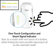 Load image into Gallery viewer, D-Link WiFi Range Extender