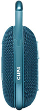 Load image into Gallery viewer, JBL Clip 4: Portable Speaker with Bluetooth, Built-in Battery, Waterproof and Dustproof Feature (Renewed)