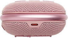 Load image into Gallery viewer, JBL Clip 4: Portable Speaker with Bluetooth, Built-in Battery, Waterproof and Dustproof Feature (Renewed)