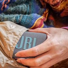 Load image into Gallery viewer, JBL Go 3: Portable Speaker with Bluetooth, Builtin Battery, Waterproof and Dustproof Feature Gray JBLGO3GRYAM