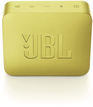 Load image into Gallery viewer, JBL GO2 Waterproof Ultra Portable Bluetooth Speaker - Yellow (Renewed)