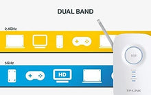 Load image into Gallery viewer, TP-Link AC1200 Wi-Fi Range Extender | Gigabit Ethernet Port |Compact | Intelligent Signal LED Ring (RE350) (Renewed)
