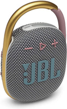 Load image into Gallery viewer, JBL Clip 4: Portable Speaker with Bluetooth, Built-in Battery, Waterproof and Dustproof Feature (Renewed)