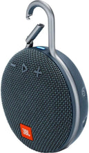 Load image into Gallery viewer, JBL Clip 3 Waterproof Portable Bluetooth Speaker - White (Renewed)
