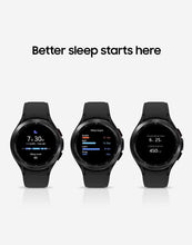 Load image into Gallery viewer, Samsung Electronics Galaxy Watch 4 Classic 46mm Smartwatch with ECG Monitor Tracker for Health Fitness Running Sleep Cycles GPS Fall Detection Bluetooth US Version, Black (Renewed)