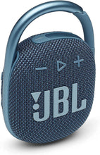 Load image into Gallery viewer, JBL Clip 4: Portable Speaker with Bluetooth, Built-in Battery, Waterproof and Dustproof Feature (Renewed)