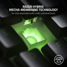 Load image into Gallery viewer, Razer Ornata V2 Gaming Keyboard- Detachable Plush Wrist Rest (Renewed)