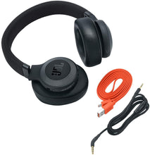 Load image into Gallery viewer, JBL Wireless Over-Ear Noise-Cancelling Bluetooth Headphones with Mic and One-Button Remote E65BTNC, Black (Renewed)