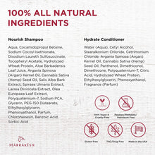 Load image into Gallery viewer, MARRAKESH Original Shampoo + Conditioner Combo Set With Hemp and Argan Oils for Unisex, 12 oz