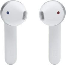 Load image into Gallery viewer, JBL Tune 225TWS True Wireless Earbud Headphones - JBL Pure Bass Sound, Bluetooth, 25H Battery, Dual Connect, Native Voice Assistant (White) (Renewed)