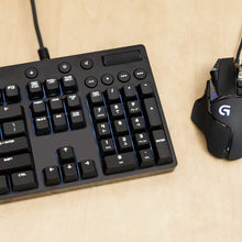 Load image into Gallery viewer, Logitech G610 Orion Red Backlit Mechanical Gaming Keyboard 920-007839 (Renewed)