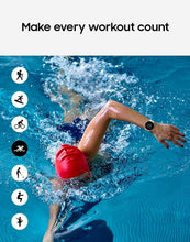 Load image into Gallery viewer, Samsung Galaxy Watch 4 44mm Smartwatch with ECG Monitor Tracker for Health Fitness Running Sleep Cycles GPS Fall Detection Bluetooth US Version, Silver (Renewed)