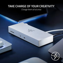 Load image into Gallery viewer, Razer Thunderbolt 4 Dock for Mac Thunderbolt 4 Certified 1 Mercury White (Renewed)