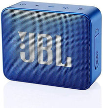 Load image into Gallery viewer, JBL GO2 Waterproof Ultra Portable Bluetooth Speaker (Blue 2-Pack) (Renewed)