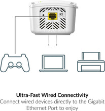 Load image into Gallery viewer, D-Link WiFi Range Extender Mesh Gigabit AC1900 Dual Band Wireless or Ethernet Port (DAP-1955-US) (Renewed)
