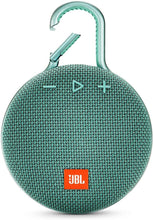 Load image into Gallery viewer, JBL Clip 3 Portable Bluetooth Waterproof Speaker - Teal (Renewed)