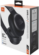 Load image into Gallery viewer, JBL Live 660NC - Wireless Over-Ear Noise Cancelling Headphones with Long Lasting Battery and Voice Assistant - Black (Renewed)