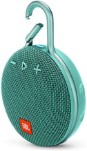 Load image into Gallery viewer, JBL Clip 3 Portable Bluetooth Waterproof Speaker - Teal (Renewed)