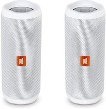 Load image into Gallery viewer, JBL Flip 4 Waterproof Portable Bluetooth Speaker (Pair) (Renewed)
