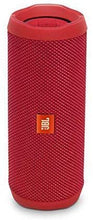 Load image into Gallery viewer, JBL Flip 4 Waterproof Portable Bluetooth Speaker (Red) (Renewed)