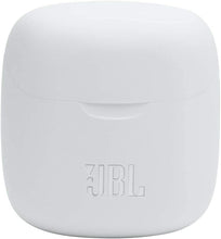 Load image into Gallery viewer, JBL Tune 225TWS True Wireless Earbud Headphones - JBL Pure Bass Sound, Bluetooth, 25H Battery, Dual Connect, Native Voice Assistant (White) (Renewed)
