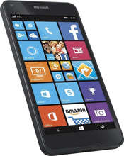 Load image into Gallery viewer, Lumia 640 4G LTE Smartphone, 6764A with 8GB Memory Cell GoPhone - Black - Compatible with Microsoft Nokia 8.1 Phones -Carrier Locked to AT&T Wireless
