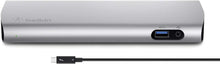 Load image into Gallery viewer, Belkin Thunderbolt 3 Dock w/ 2.6ft Thunderbolt 3 Cable (Thunderbolt Dock for MacBook Pro Models from 2016 or Later, Includes The 2018 Version), Dual 4K @60Hz, 40Gbps Data Transfer Speeds (Renewed)