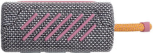 Load image into Gallery viewer, JBL Go 3: Portable Speaker with Bluetooth, Builtin Battery, Waterproof and Dustproof Feature Gray JBLGO3GRYAM