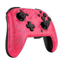 Load image into Gallery viewer, PDP Nintendo Switch Faceoff Wireless Deluxe Controller - Pink Camo, 500-202-NA-CMPK - Nintendo Switch (Renewed)