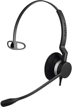 Load image into Gallery viewer, Jabra Biz 2300 QD (Quick Disconnect) Mono Headset - Delivers HD Voice Using Noise Cancelling Microphone, Boom arm rotates 360 Degrees, All Day Comfort