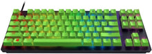 Load image into Gallery viewer, Razer Huntsman Tournament Edition - Compact Gaming Keyboard with Razer Linear Optical Switches - Green Keycaps - US Layout (Renewed)