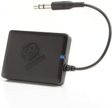 Load image into Gallery viewer, GOgroove BlueGATE Portable Bluetooth Receiver 3.5mm AUX Wireless Audio Adapter with 14 Hour Music Streaming for Wired Stereo Speaker Sound Systems, Phones, Tablets, Aux Bluetooth Adapter for Car