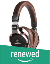 Load image into Gallery viewer, Audio-Technica ATH-MSR7BK SonicPro Over-Ear High-Resolution Audio Headphones, Black (Renewed)