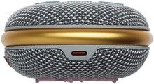 Load image into Gallery viewer, JBL Clip 4: Portable Speaker with Bluetooth, Built-in Battery, Waterproof and Dustproof Feature (Renewed)
