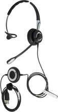 Load image into Gallery viewer, Jabra 2400 II USB Mono BT MS Bluetooth Headset - Black (Renewed)