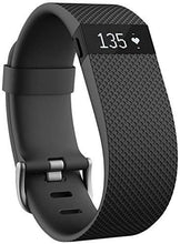 Load image into Gallery viewer, Fitbit Charge HR Wireless Activity Wristband (Black, Large (6.2 - 7.6 in)) (Renewed)
