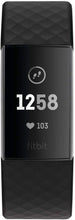 Load image into Gallery viewer, Fitbit Charge 3 Fitness Activity Tracker, Graphite/Black, one Size (no fitbit Warranty Support), 0.06 Pound (Renewed)