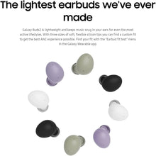 Load image into Gallery viewer, SAMSUNG Galaxy Buds2 True Wireless Earbuds Noise Cancelling Ambient Sound Bluetooth Lightweight Comfort Fit Touch Control, International Version (Graphite) (Renewed)