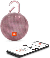 Load image into Gallery viewer, JBL Clip 3 Waterproof Portable Bluetooth Speaker - White (Renewed)