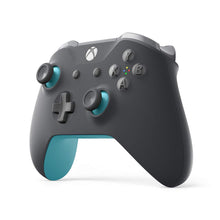 Load image into Gallery viewer, Microsoft - Wireless Controller for Xbox One and Win 10 - Gray/Blue - WL3-00105 (Renewed)