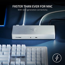 Load image into Gallery viewer, Razer Thunderbolt 4 Dock for Mac Thunderbolt 4 Certified 1 Mercury White (Renewed)