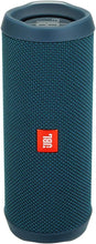 Load image into Gallery viewer, JBL Flip 4 Waterproof Portable Bluetooth Speaker - Ocean Blue (Renewed)