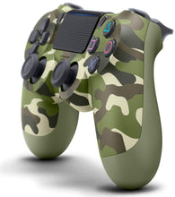 Load image into Gallery viewer, DualShock 4 Wireless Controller for PlayStation 4 - Green Camouflage (Renewed)
