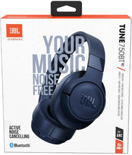 Load image into Gallery viewer, JBL T750BTNC Wireless Over-Ear Headphones with Noise Cancellation