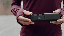 Load image into Gallery viewer, Under Armour True Wireless Flash X– Engineered by JBL® - True Wireless bluetooth earbuds, waterproof headphones, microphone, Bionic hearing, up to 25 hours battery (Black)