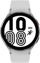 Load image into Gallery viewer, Samsung Galaxy Watch 4 44mm Smartwatch with ECG Monitor Tracker for Health Fitness Running Sleep Cycles GPS Fall Detection Bluetooth US Version, Silver (Renewed)